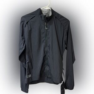 Men's Bontrager Lightweight Black Bike/ athletic Windbreaker Jacket -Medium
